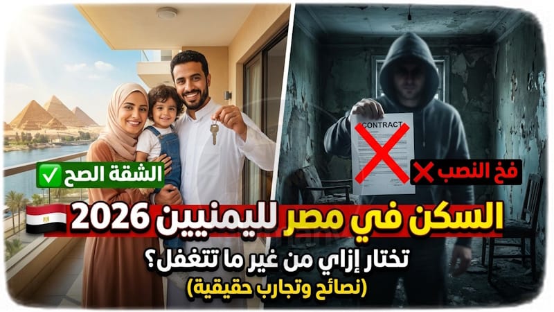 السكن في مصر لليمنيين